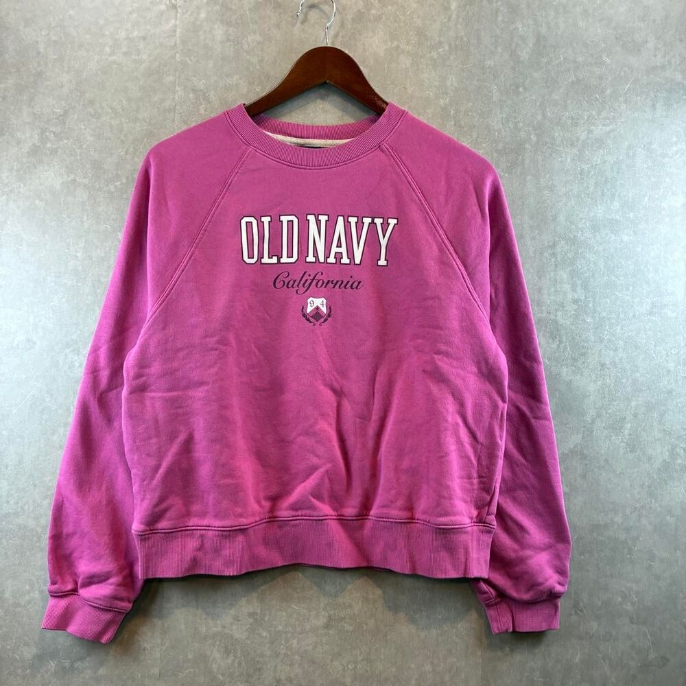 Old-navy Women's Pink and Purple Sweatshirt